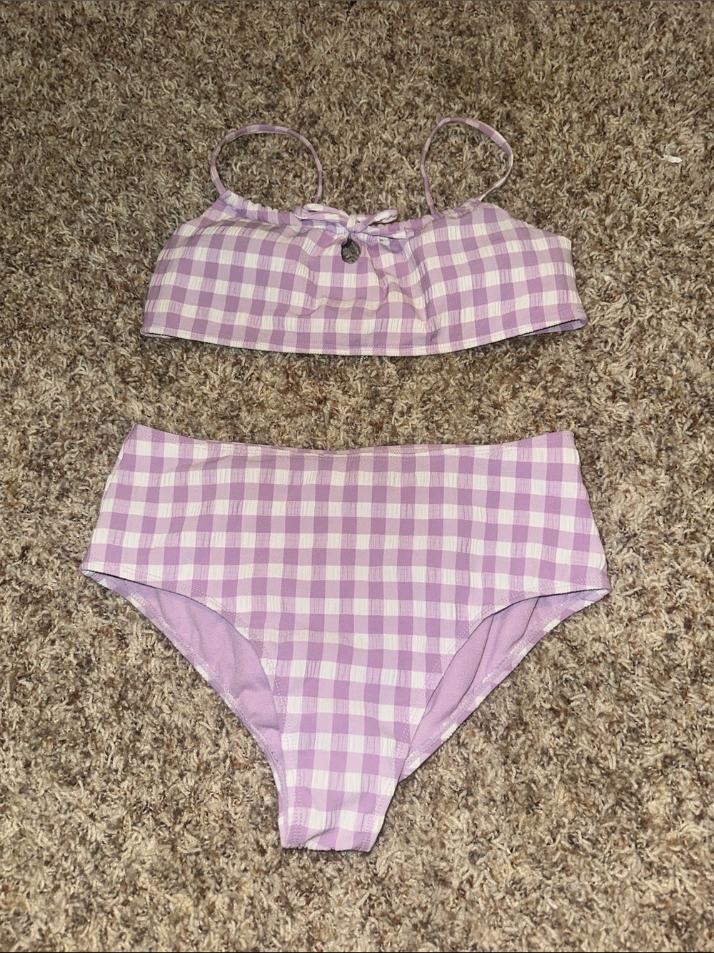 Lilac Two-Piece Bikini Set